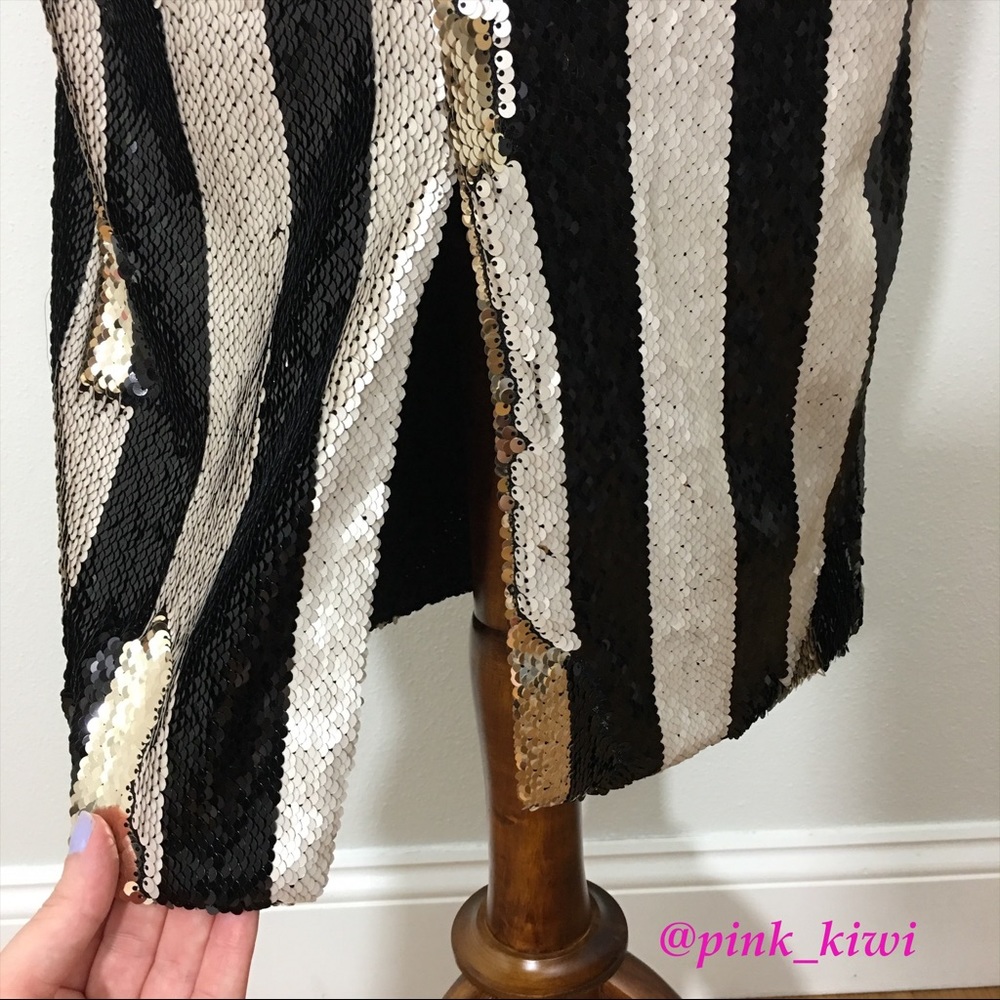 🆑 Dress the Population Margo Sequin Midi Dress - Picture 9 of 15